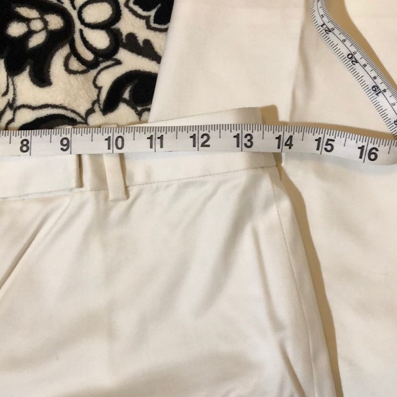LOFT cotton blend white pants - Picture 7 of 8